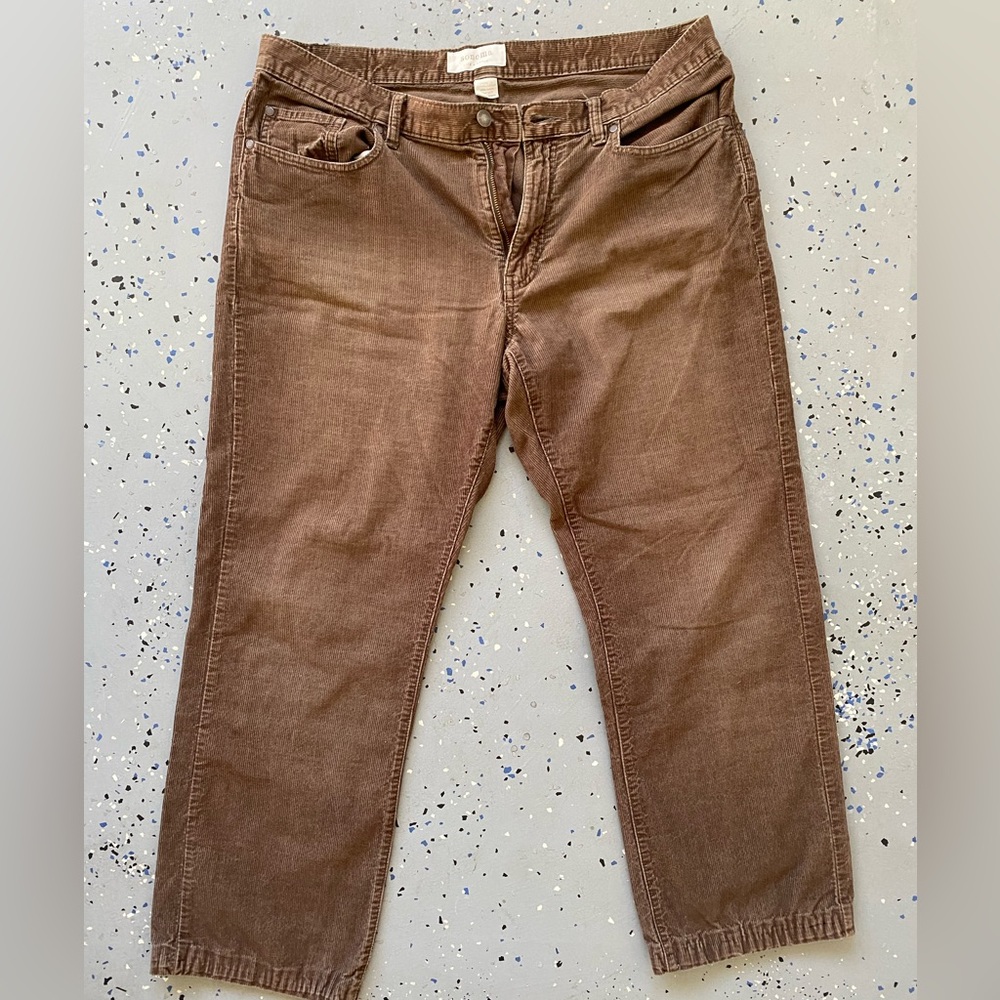 Brown Corduroy Pants